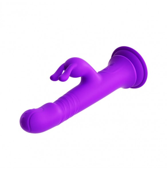 MizzZee - Thrusting Spanking Vibrator Suction Cup (Chargeable - Purple) MizzZee - Thrusting Spanking Vibrator Suction Cup (Chargeable - Purple)